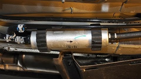 Audi A6 C7 fuel filter change / Audi fuel diesel filter location