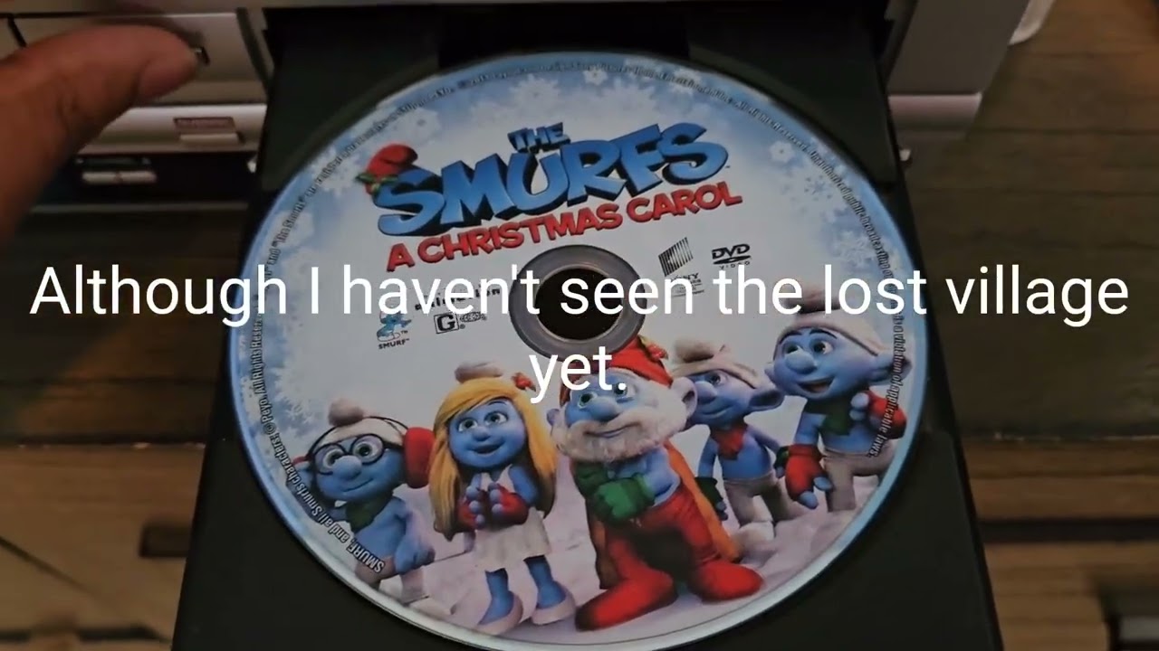 The Smurfs A Christmas Carol DVD Menu Walkthrough 