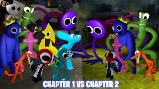 Rainbow Friends &quot;Chapter 1 VS Chapter 2&quot; - Friday Night Funkin&#39; (RAINBOW FRIENDS CHAPTER 2)