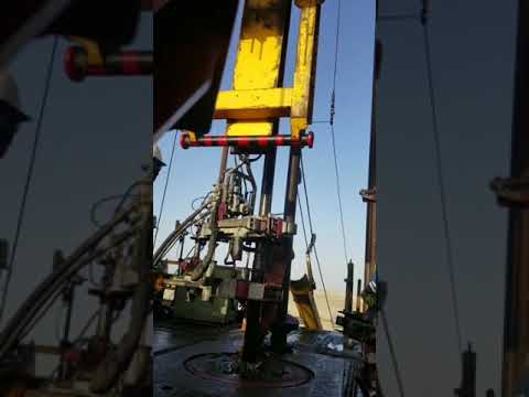5.5” tubing pull out with power tong #drilling