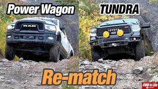 Tundra vs Power Wagon  OffRoad Comparison 2.0