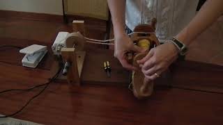 DIY Convert traditional spinning wheel to an e spinner