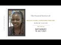 The Funeral Service of Megan Thobile Nondumiso Mncube