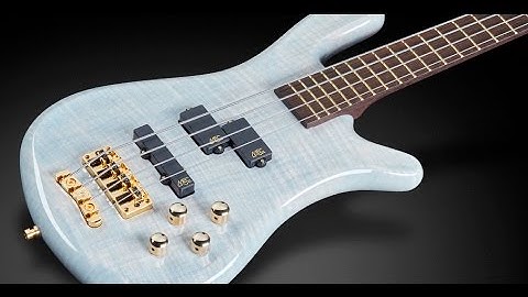 Warwick Custom Shop Masterbuilt Streamer LX White Transparent High Polish BO #16-3234