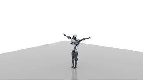 Maya Biped Modeling Animation