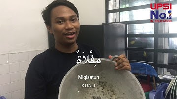 Learning Languages@Home Bahasa Arab – Unit 6:  Al-aruzzu al-Maqliy (Nasi goreng)