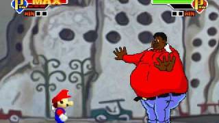 Mario 64 vs fat albert