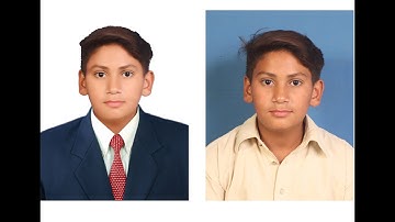 Passport Size Photo in Photoshop 7.0 || How To Fix Coat and Tie in Passport Size Photo