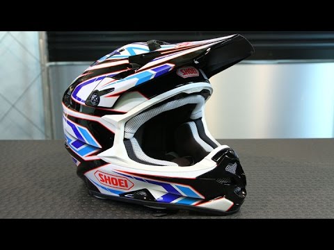 Shoei VFX W Block Pass Helmet | Motorcycle Superstore - YouTube