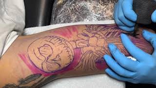Tattoo Time Lapse - Jose Velazquez - Jack Skellington