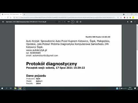 Diagnostyka komputerowa silnika Opel Astra J 1.4 turbo: P0014 uszkodzone zmienne fazy rozrządu?