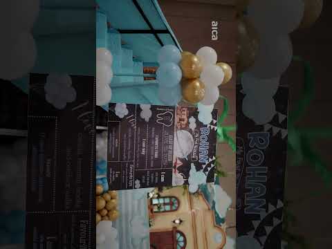 The Roots & Horizons Decor | Luxury Baby Boy 1st Birthday Decoration by AICA Events