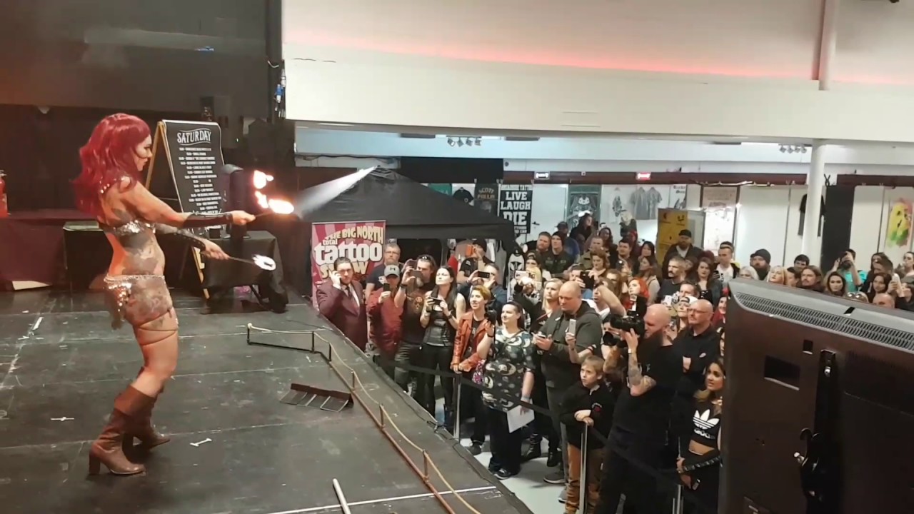 Cervena Fox @ The Scottish Tattoo Convention 