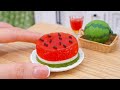 Watermelon jelly | Mini Cooking ASMR