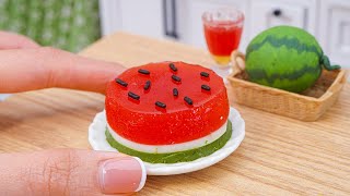 Watermelon jelly | Mini Cooking ASMR