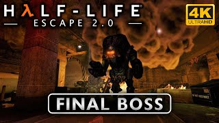 〈4K〉Half Life Escape 2.0 Final Boss Fight - Walkthrough - No Commentary GamePlay