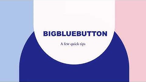 Tips for Teaching with BigBlueButton (uploading files and using polls)