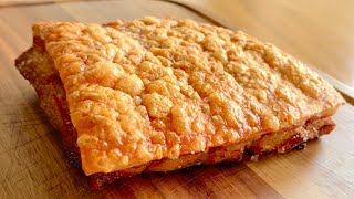 Roasted Pork Belly AIR FRYER Recipe | 脆皮烧肉 (Crispy!! Juicy!! Easy!!)