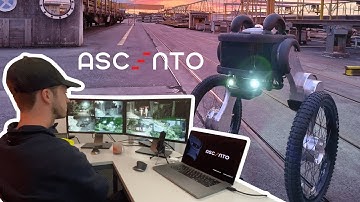 Ascento Security Robot with SBB and Securitas