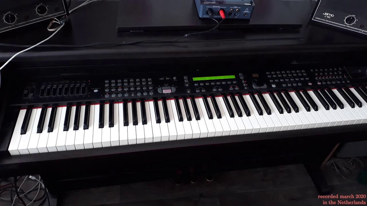 GEM generalmusic PS1500 pianovelle full demo YouTube