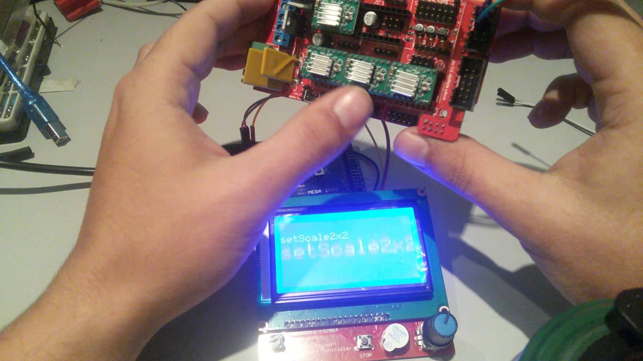 Комплект : Arduino Mega 2560 R3 + Ramps 1.4 + ЖК 12864 (Часть №3)
