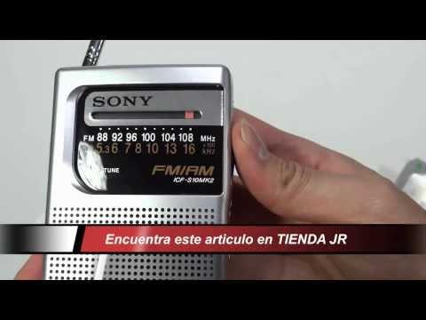 Radio Receptor Am Fm Portatil Sony Icf-s10mk2 De Bolsillo Review