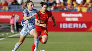 Women's International Friendly. Spain vs China (04.11.2023)