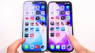 iPhone 16 Pro Max vs iPhone 13 Pro Max - iOS 26 Speed Test
