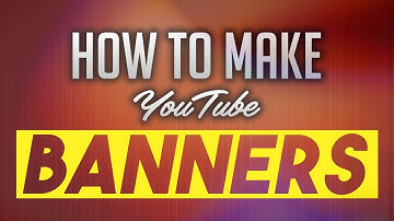 Tutorial: How To Make A YouTube Banner In Photoshop (2016/HD)  | MMasabOmair