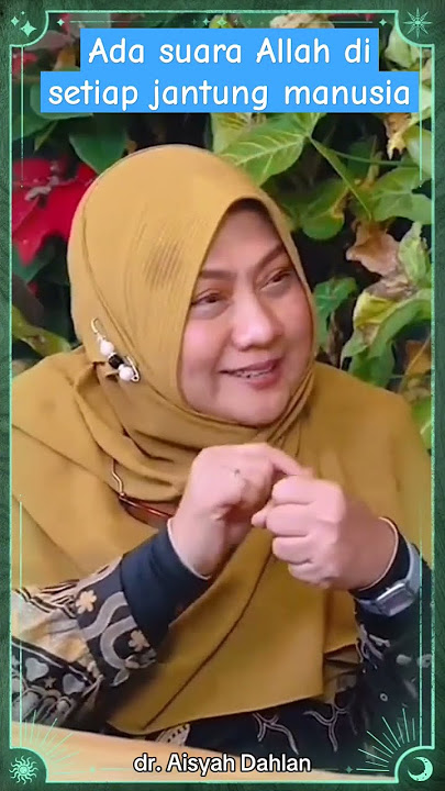 ada suara Allah di setiap jantung manusia #allah #draisahdahlan #denysumargo #jantung #qalbu