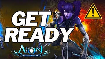 Aion Classic EU GET READY! - All The Tools You Will Need! Beginners Guide 2023
