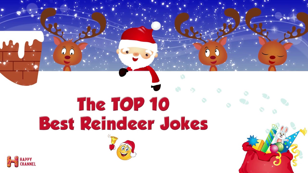 The TOP 10 Best Reindeer Jokes YouTube