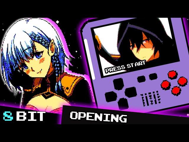 The Eminence in Shadow OP / Opening 2  - Grayscale Dominator【8 Bit / Chiptune】 class=