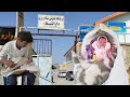 The birth of a nomadic girl and the critical health of the mother during childbirth