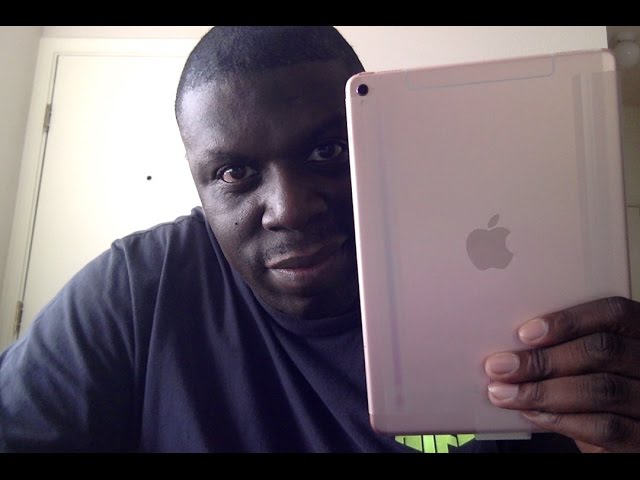 256GB iPad Pro 9.7 4G LTE model Rose Gold Unboxing