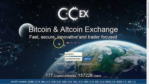 How to Get BTC Address from from your c cex com account