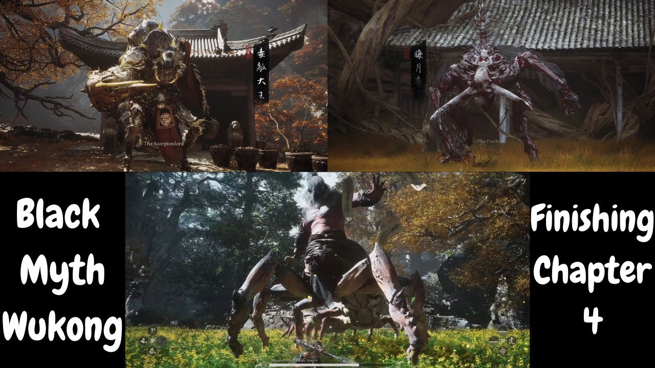 Black Myth Wukong - Final Bosses Ending Chapter 4 - YouTube