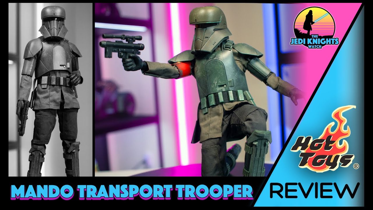 Hot Toys The Mandalorian Transport Trooper Unboxing & Review - YouTube