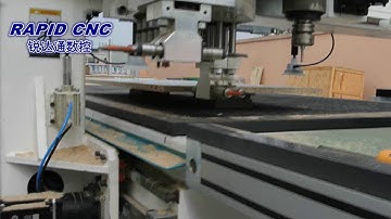 loading & unloading nest cnc cutting machine, cnc router side drilling