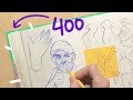 EL SKETCHBOOK MAS GRANDE QUE HE LLENADO! (sketchbook tour)