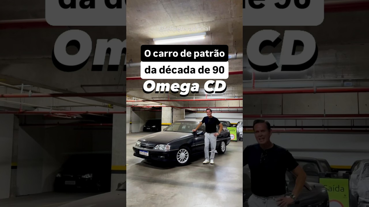 O carro de patrão da década de 90. Ômega CD