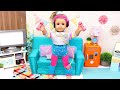 Doll after school aerobics exercises. Play Toys