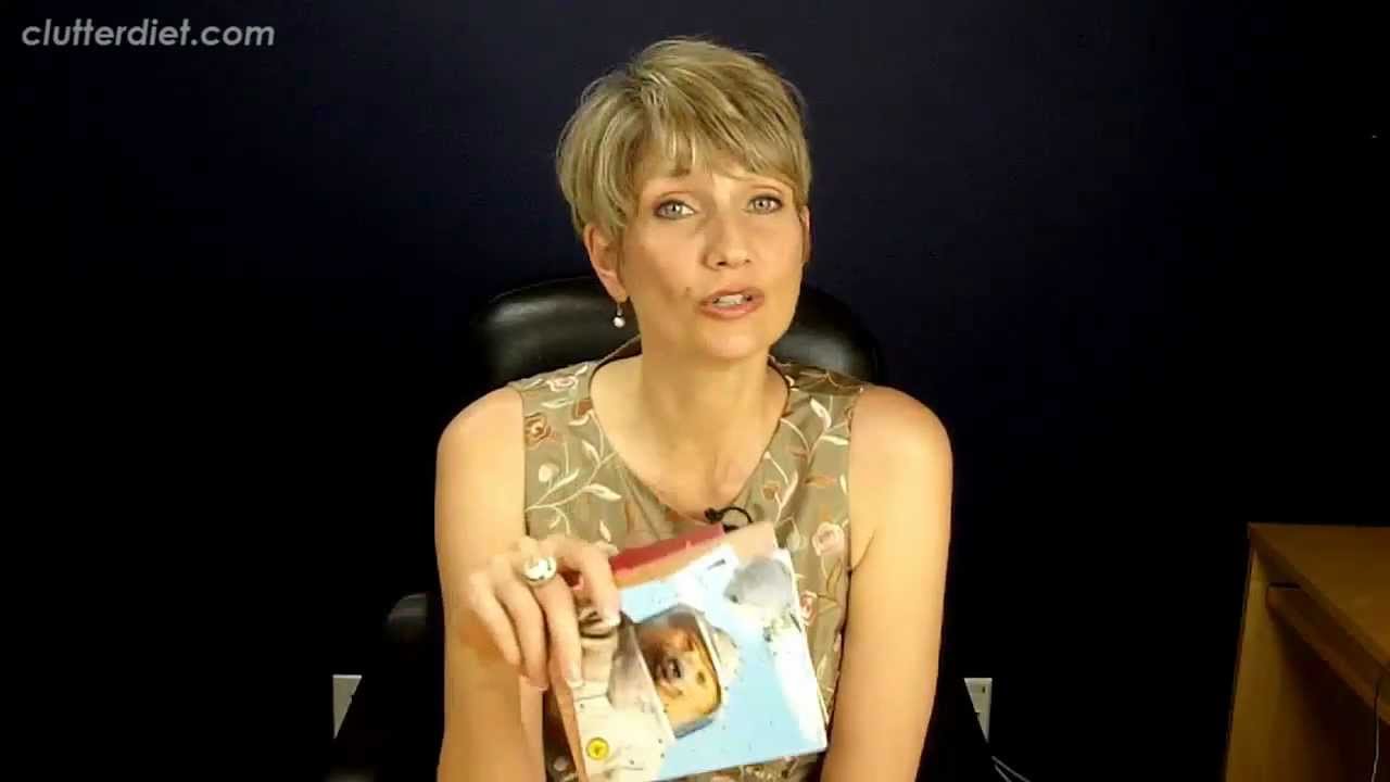 How to Declutter Greeting Cards and Memorabilia | Clutter Video Tip