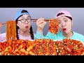 Mara Spicy Mushrooms Noodle Mukbang DONA