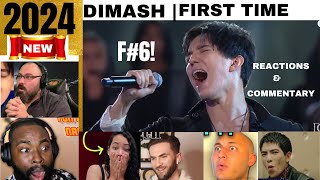 DIMASH | First Time Reactions - 2024 | Reactions and Comments Mashup