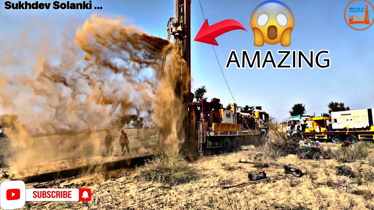 New Video Of Borewell Drilling From Desert Areas Of India.100% ...
