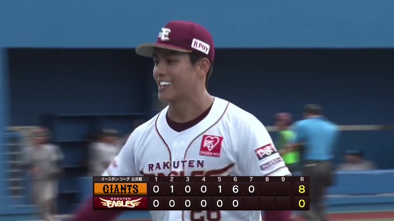 ファーム】圧巻のピッチング!! イーグルス・中込陽翔 1イニングを2奪