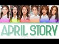 APRIL 에이프릴 봄의 나라 이야기 April Story Color Coded Lyrics Han Rom Eng APRIL 에이프릴 봄의 나라 이야기 April Story Color Coded Lyrics Han Rom Eng