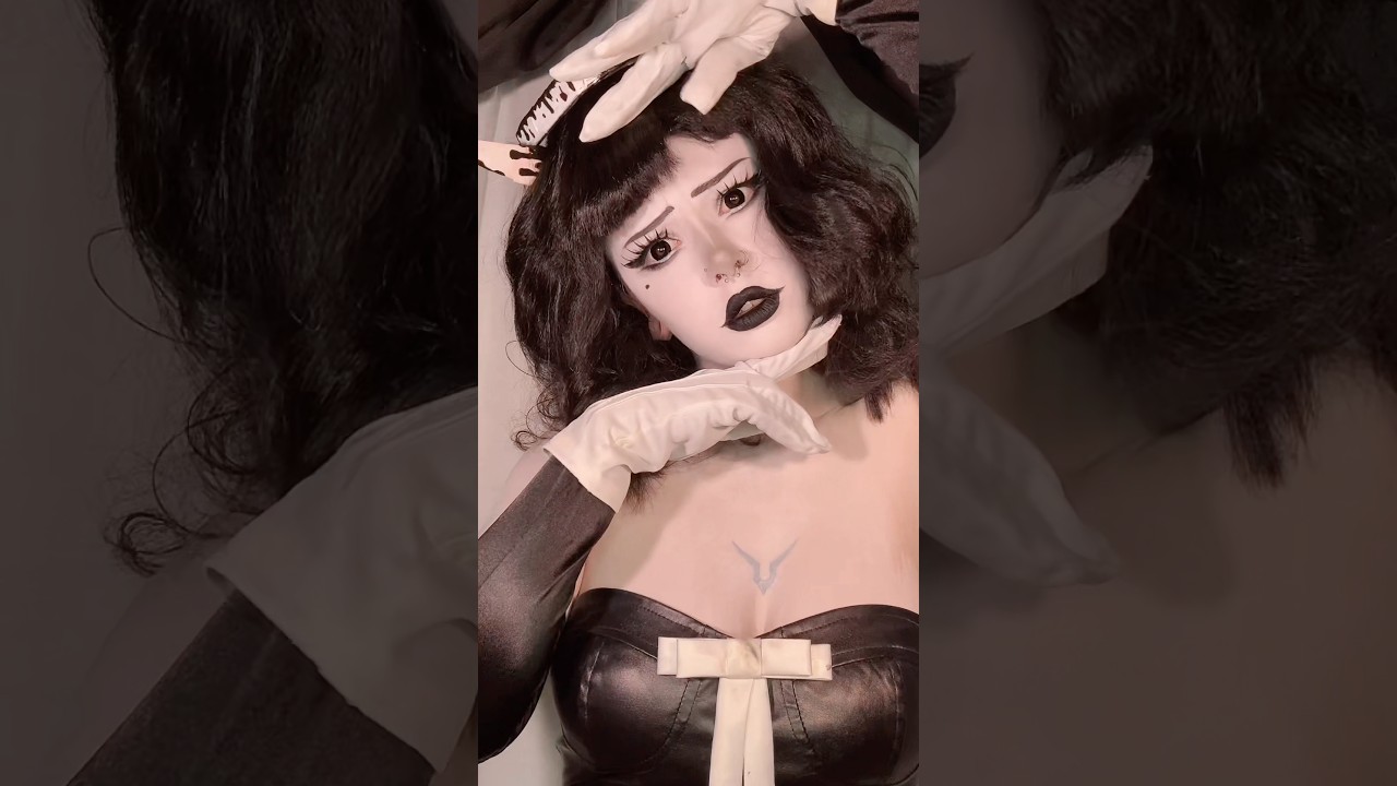 don’t lose your head!! #cosplay #makeup #bendyandtheinkmachine #aliceangel #batim