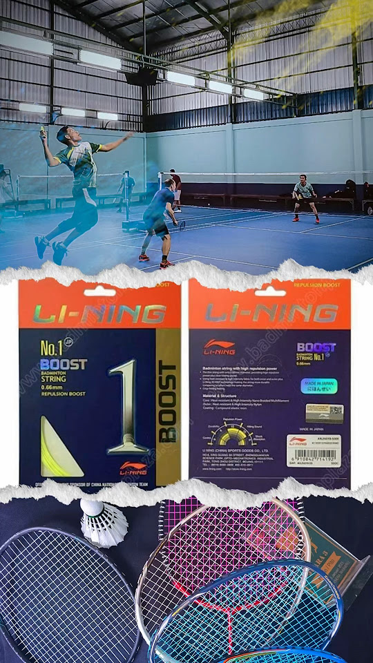 Senar Lining No 1 Boost badmintonfamlyplus badmintonlovers senar-lining-no-1-boost-badmintonfamlyplus-badmintonlovers